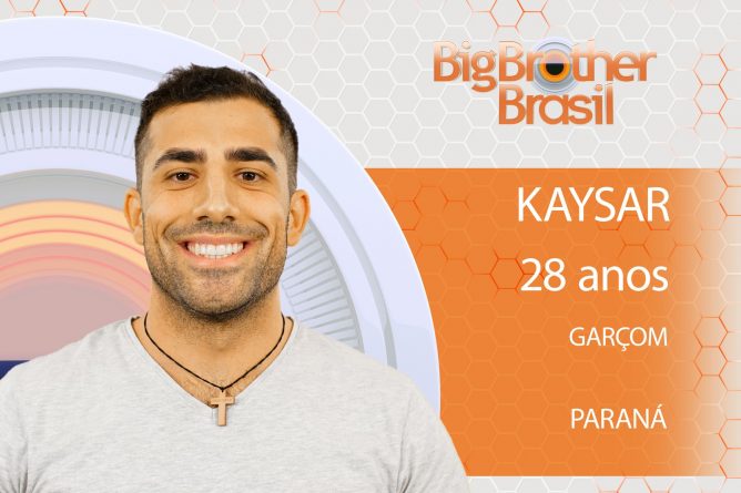 Kaysar está no BBB18