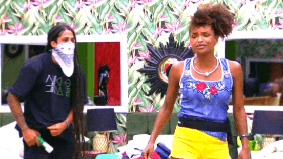 BBB18: Viegas e Nayara se desentendem e clima esquenta (Foto/reprodução Globo)