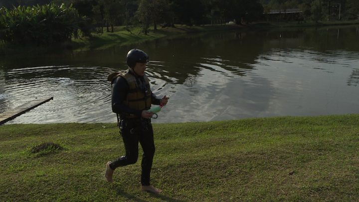 Power Couple Brasil: prova dos homens terá esporte e enigma Crédito das imagens: Divulgação/Record TV