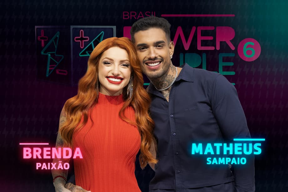 Brenda e Matheus do Power Couple